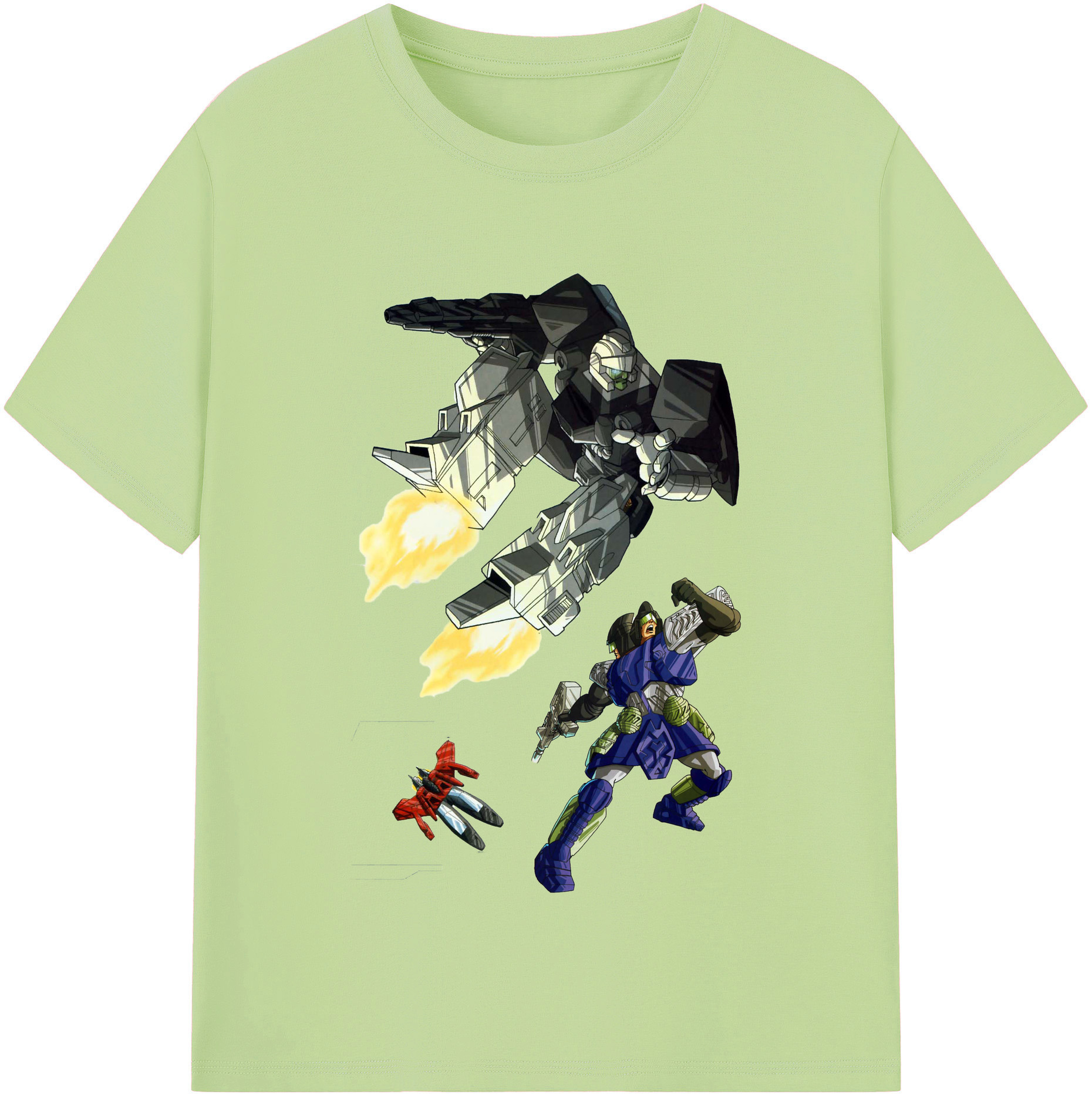（画像用）  綿100％半袖Tシャツ（フロントプリント）